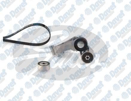 GATES K016PK1460 Alternator Gergi Kiti Tourneo Connect-Transit Connect 1.8di/Tdci 03- (Klimasiz)  ####